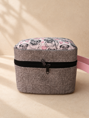 Pug Love - Bolsa de Maquilhagem